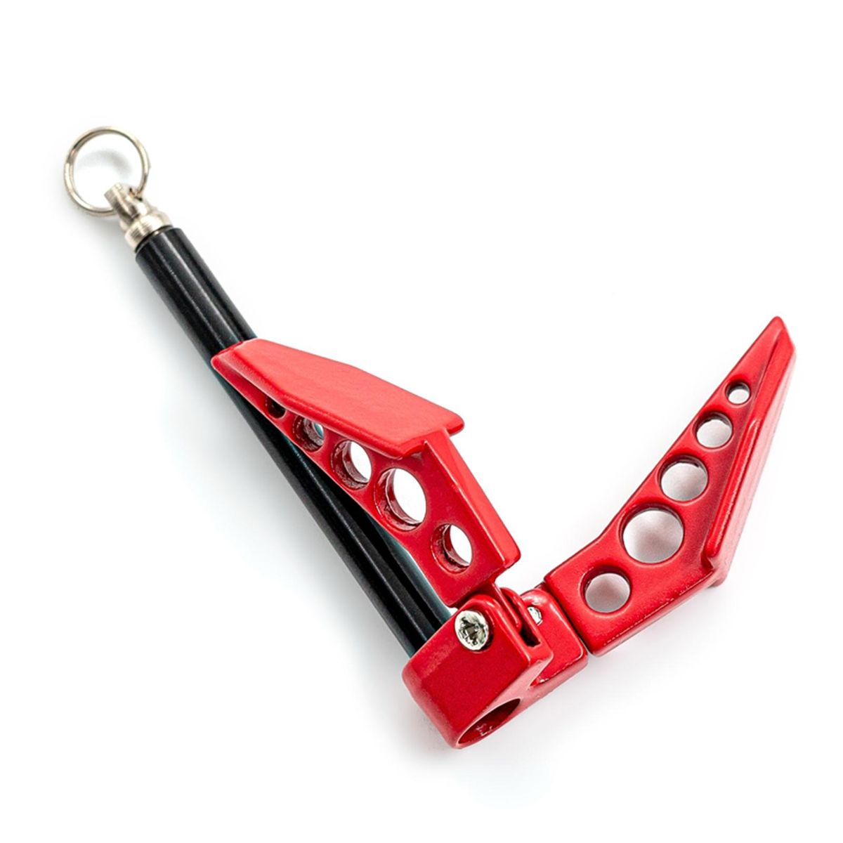 Metal Foldable Winch Anchor Earth replacement for 1/10 TRAX4 Axial SCX10 90046 90047 RR10 CC01 RC4WD D90 D110  Remote Control Rock Crawler Climbing Car Decor Parts 1/10 Remote Control Rock Crawler Truck Car Parts