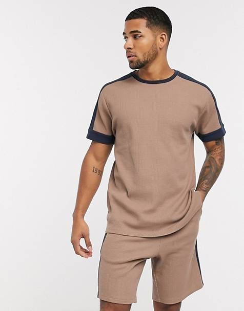 Men`s Classy Up & Down  Short - Brown