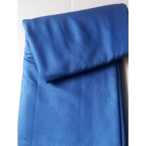 Quality Cashmere Wool Fabric - Navy Blue