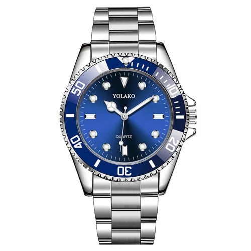 Casual Watch For Men - Silver