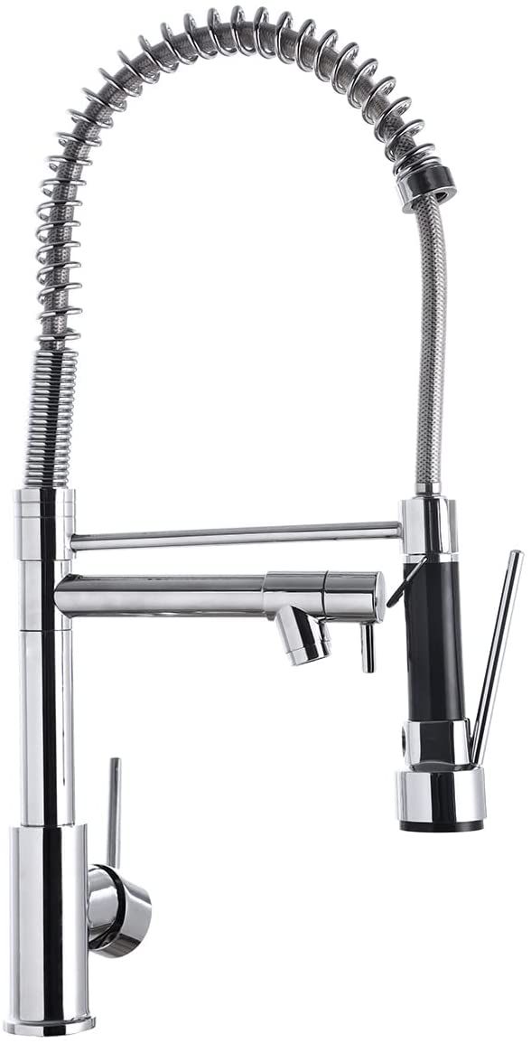 Kitchen Faucets Two Function Black Mixer Tap For Kitchen