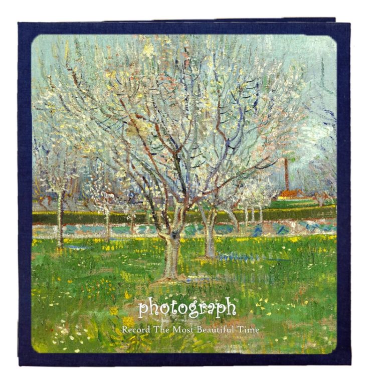 DIY Handmade Photo Album, Colour:16 Inch Blossom