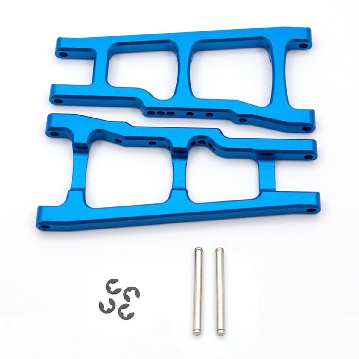 Front Suspension Arms Aluminum Alloy 2PCS Replacements for TRAXXAS Slash Stampede Rustler 4WD RC Car Replace 3655
