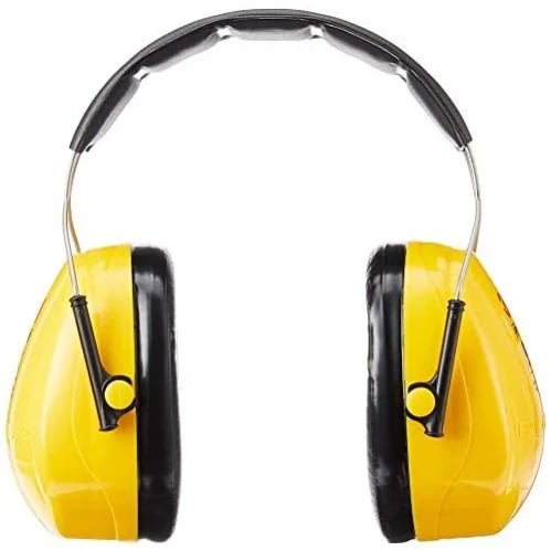 Over The Head Ear Muff- 3m -  Yellow