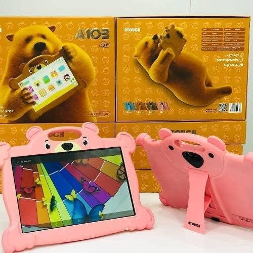 A103 Tablet - 10.1"- Dual Sim - 64GB - 4GB RAM - Android 8.1 - 10000mAh Battery - 4g Lte - Pink