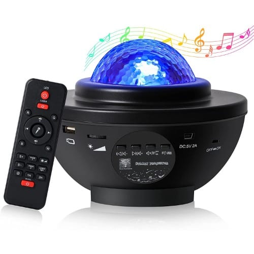 Galaxy Light Projector with Bluetooth Music Speaker & Remote Control