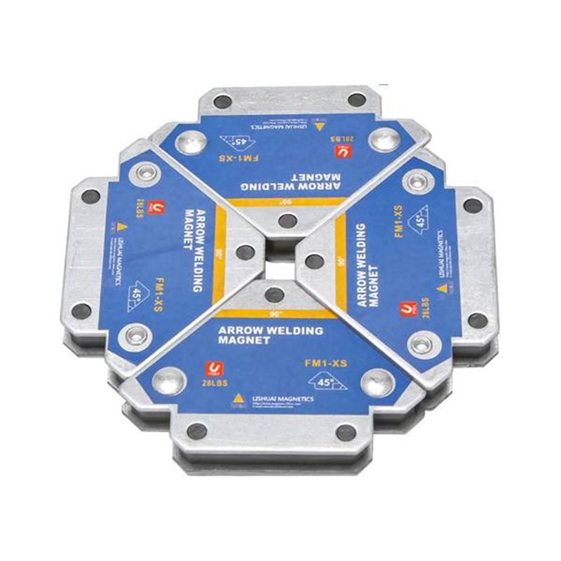 4Pcs 50KG Magnetic Welding Holders Angle Solder Magnet Weld