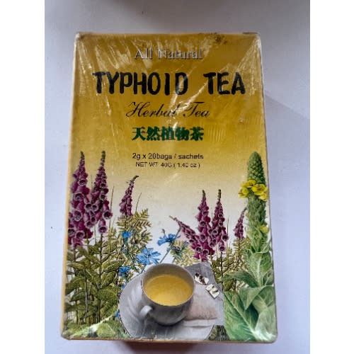 All Natural Typhoid Flushing Herbal Tea - 20teabags