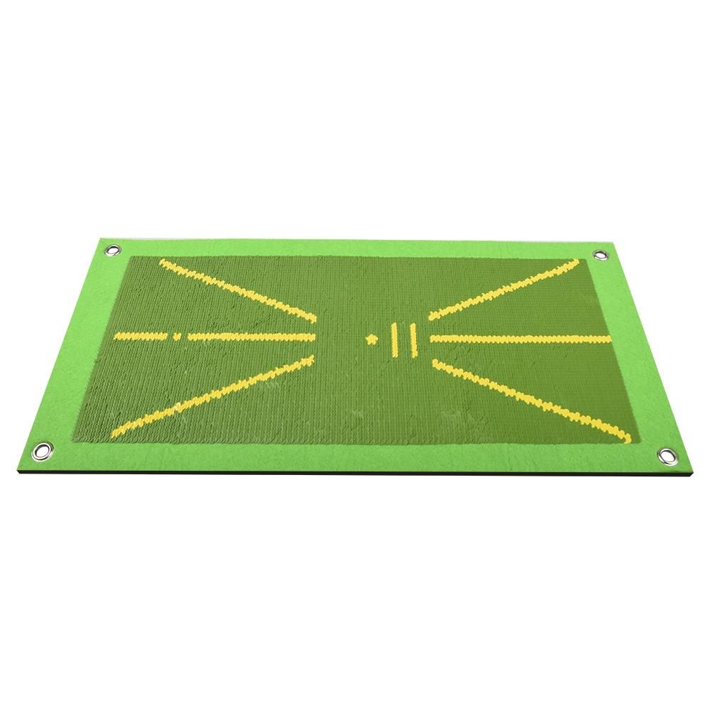 Golf Hitting Mat for Swing Detection Batting Portable Golf Practice Training Aids Rug for Home Office Indoor/Outdoor