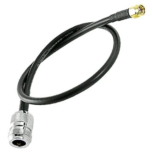 RF Connector NFemale To SMA Male Right Angle Type RG58 Pigtail Cable - 50CM