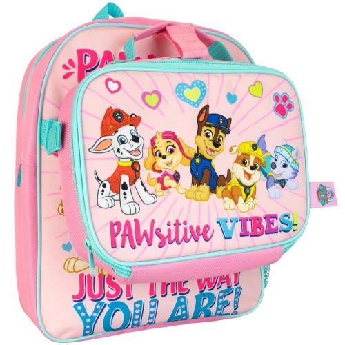 Paw Patrol Backpack And Lunchbag Girl
