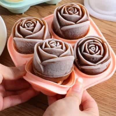 Rose Flower Ice Maker
