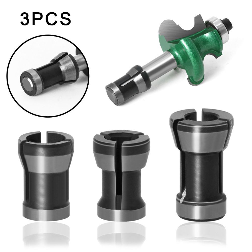 Router Bit Collet Chuck Extension Rod Trim Milling Cutter