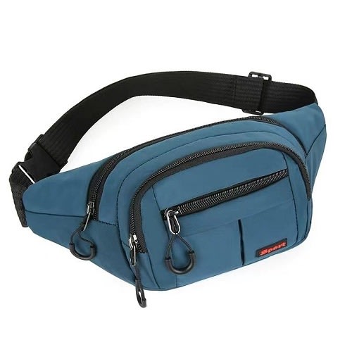 Sport Gym Waist Belt Bag - Blue