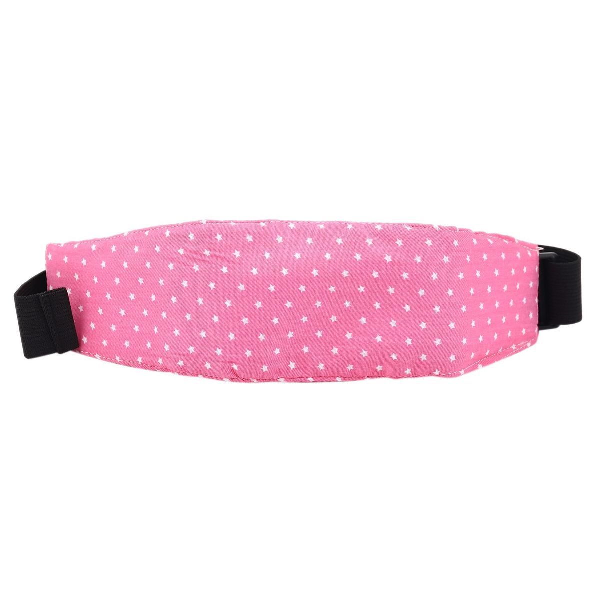 1Pcs Fixing Band Baby Kid Head Support Holder Star Print Sleeping Belt Car Seat Sleep Nap Holder Belt Baby Stroller Safety Seat Holder Belt(PINK)