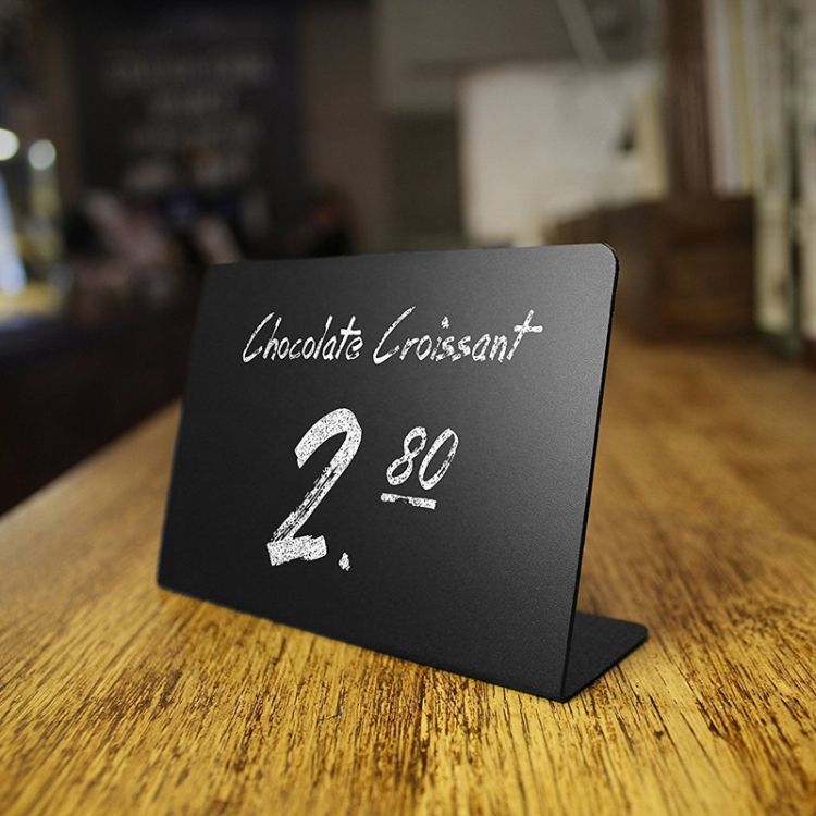 10 PCS Wedding Party Desktop Display Countertop Desktop Blackboard