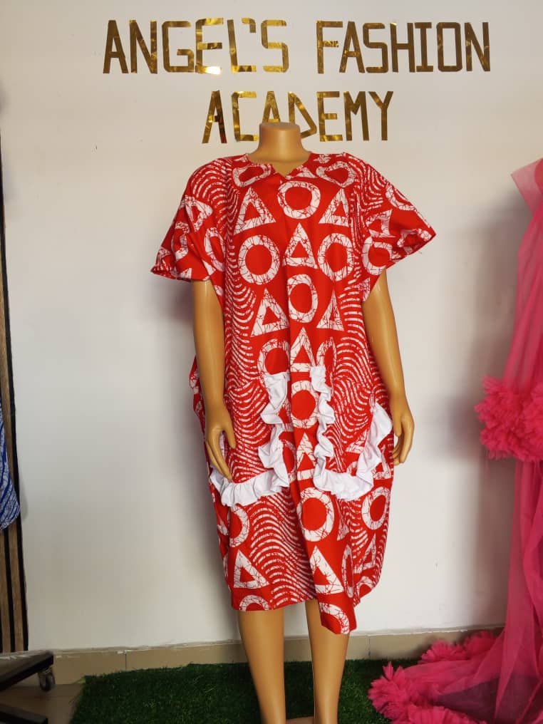 Adorable Ladies Ankara Gown (Comes In Different Colours)