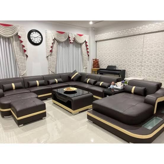 Hisam U-Shape Sectional Sofa( Color Option)Lagos,IB,Ogun)