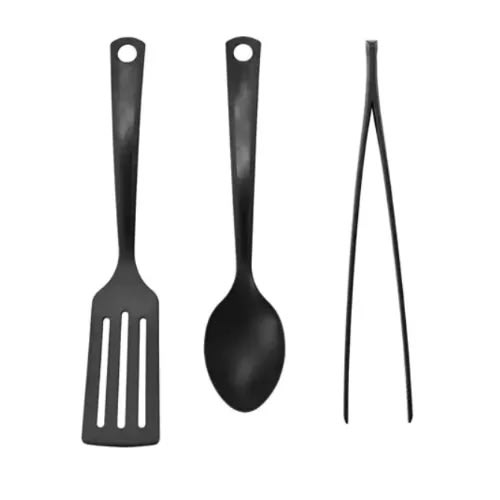 Gnarp Kitchen Utensil Set - 3 Pieces - Black