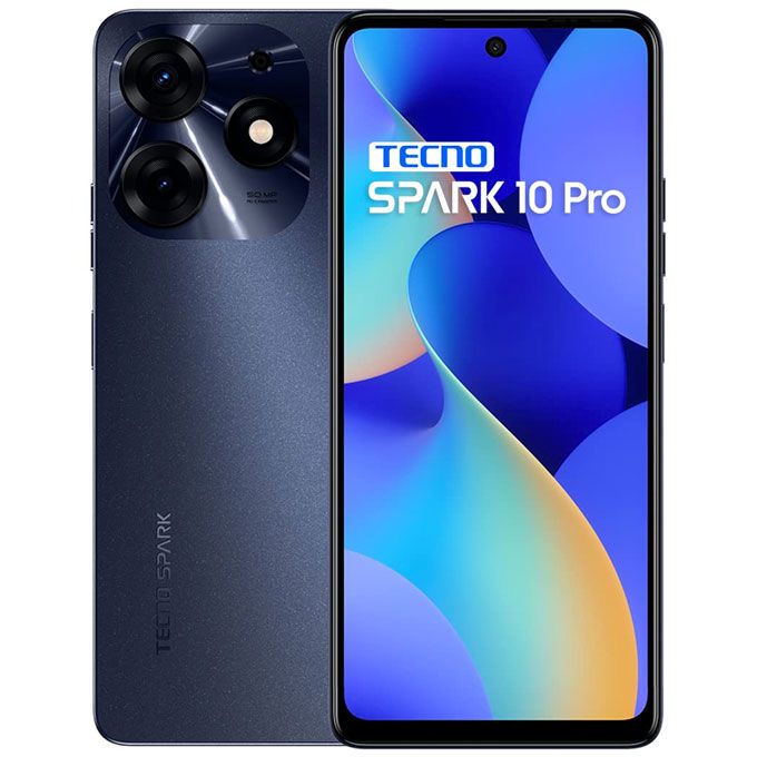 Spark 10 Pro 6.8'' 8GB RAM/128GB ROM Android 13 - Black