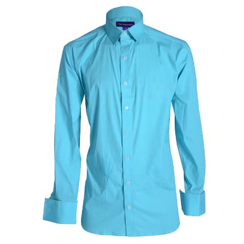 MSHT-556 Long Sleeved Plain Shirt - Green