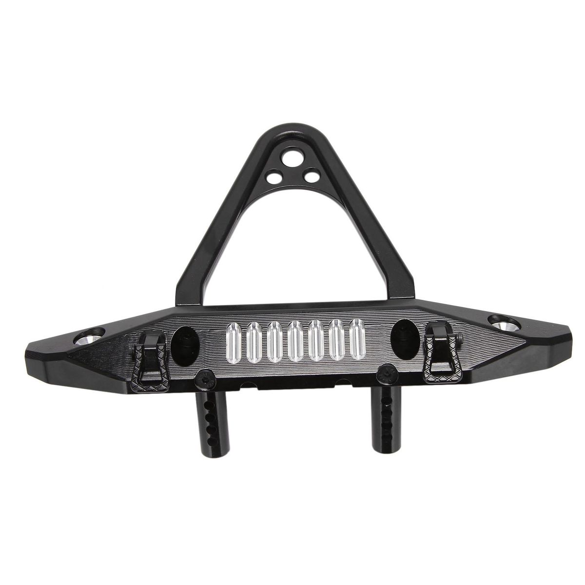 Metal Front Bumper with Tow Hook for 1/6 RC Crawler Car Axial SCX6 AXI05000 JEEP JLU Wrangler Upgrades Parts,1