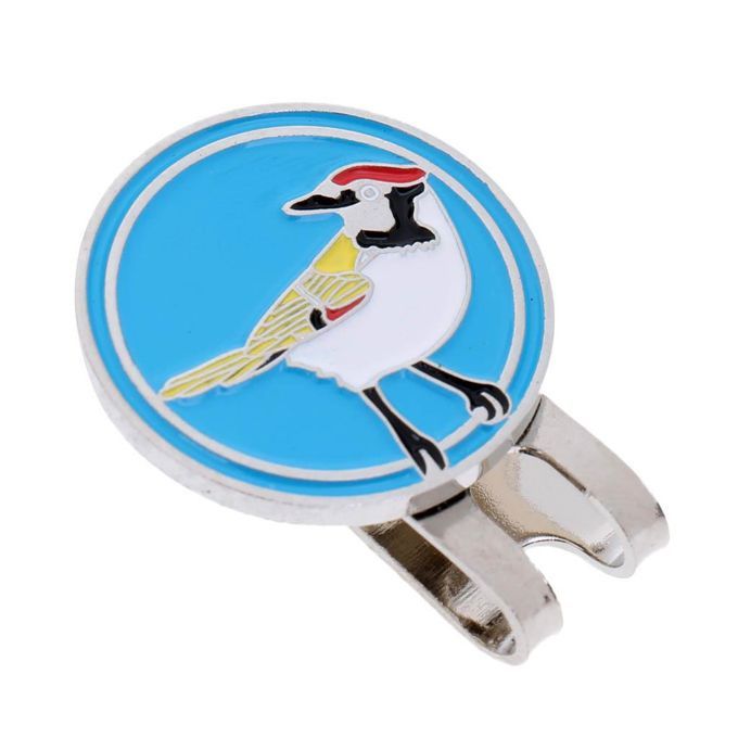 1 Piece Golf Ball Marker Hat Clip Magnetic Stylish Alloy Golf Blue