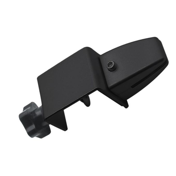 Partition Bracket Clip Aluminum Alloy  Clamp Desk Black