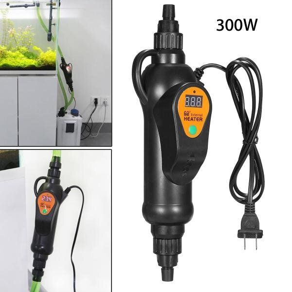 220V-240V 300W Adjustable Submersible External Heater For Aquarium Fish Tank