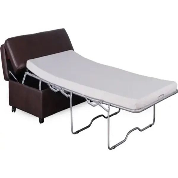 Home Furnishings Sleeper Ottoman - Brown