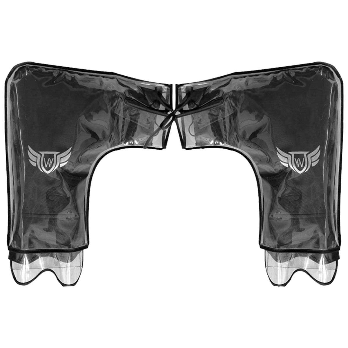 1Pair Winter Waterproof Warm Protective Gloves-Black