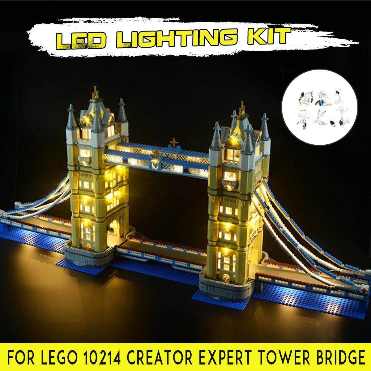 Led Lighting Kit For LEGO 10214 Creator Expert Tower Bridge DIY Tool Gift
