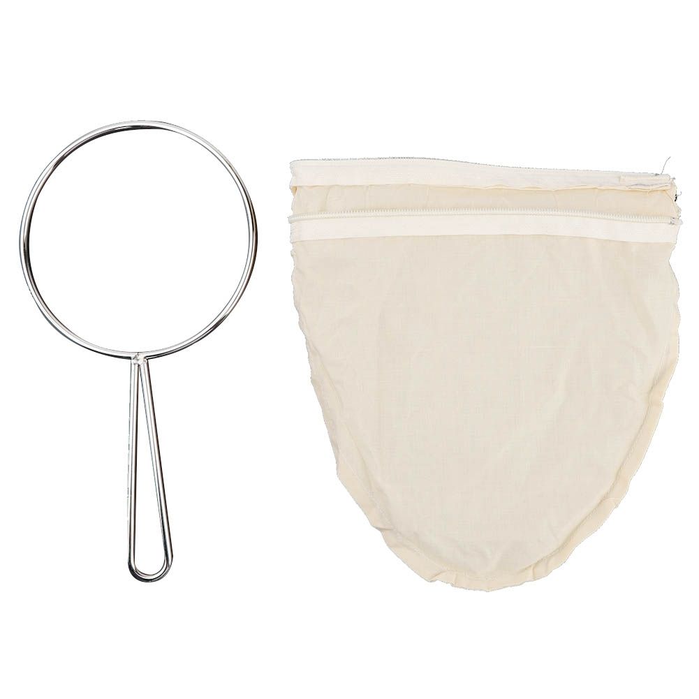 Reusable Cotton Coffee Tea Bag Filter Strainer With Handle