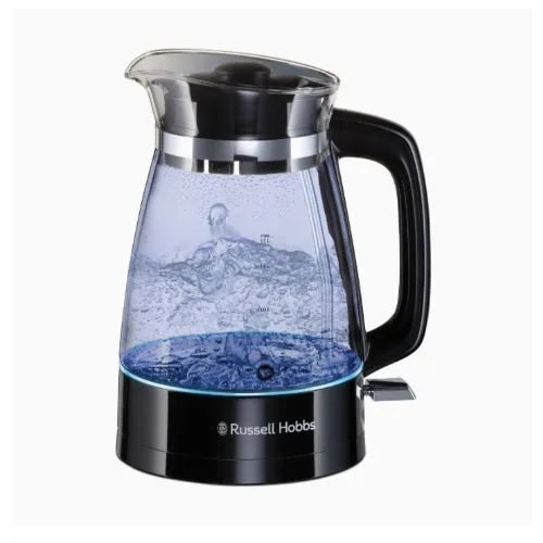 Russell Hobbs Classic Blue Illumination Glass Jug Kettle - 1.7L - 3000W