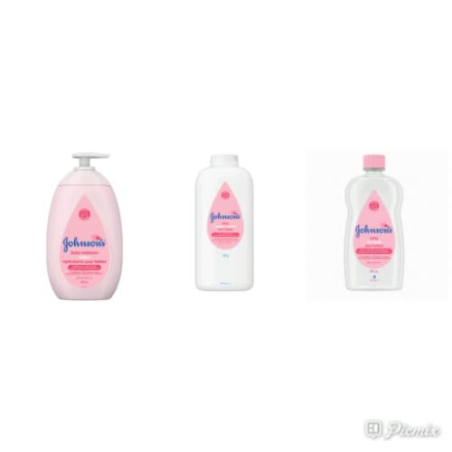 3 In 1 Set Of Lotion, Powder & Oil