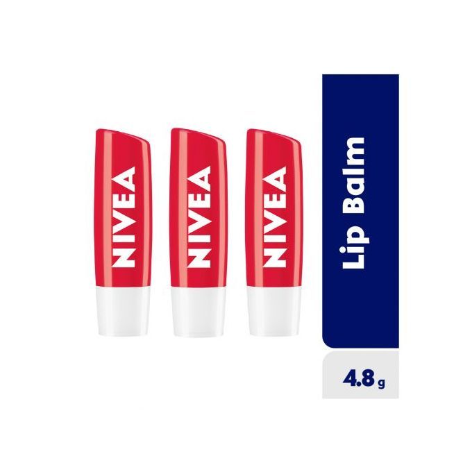 Strawberry Shine Lip Balm For Women - 4.8g (Pack Of 3)