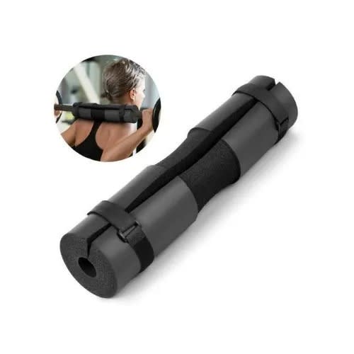 Barbell Cover Squat Pad For Lifting Shoulder Back - Black