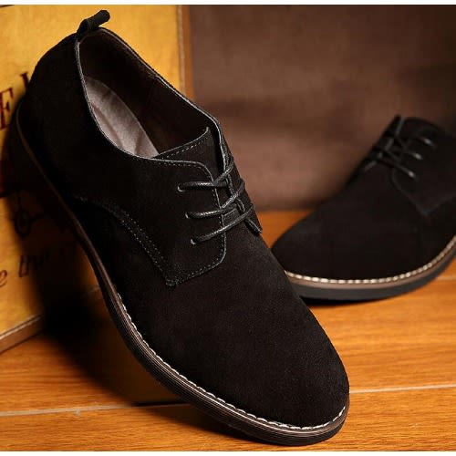 Suede Lace Up Shoes