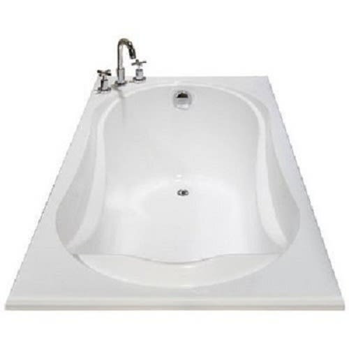 Fiber Bath Tub With Bath Mixer & Waste