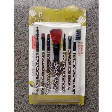 7pcs Animal Print Makeup Brush Set