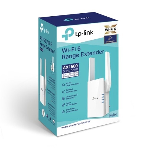 Re505x Ax1500 Wifi 6 Range Extender