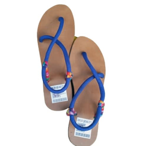 Blue Sandals