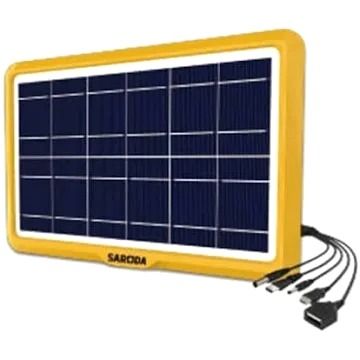 Solar Panel For Phones, Radio And Rechargeable Light