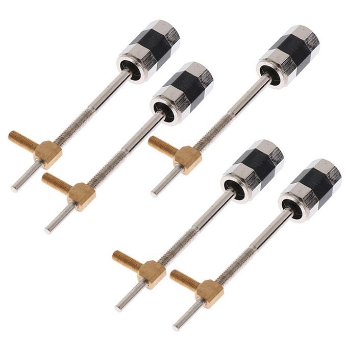 Durable 5x Cellos Bow Frog Screws 65mm/2.55'' Musical Instrument