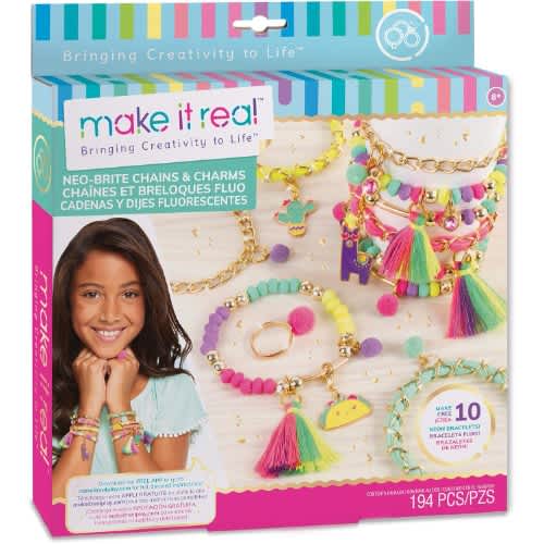 Make It Real Neo-brite Chains  Charms Kit