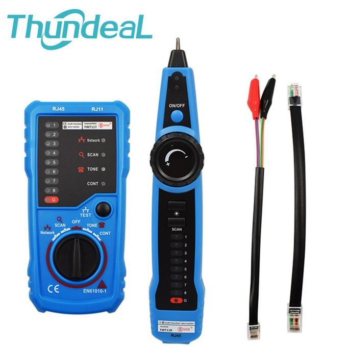 RJ11 RJ45Cable Tester Line Finder Multifunction Wire Tracker