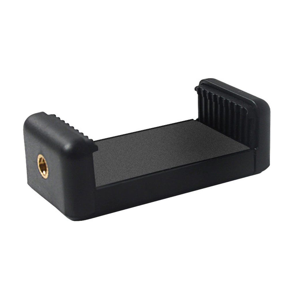 Phone Clip Clamp Bracket Holder Stand Support Retractable Mount Universal-black