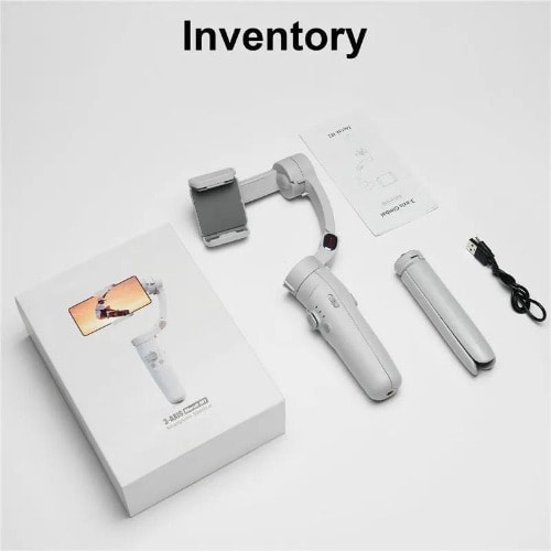 Latest Professional 3-Axis Handheld Gimbal Multifunctional Smooth 360 Rotate Face Tracking