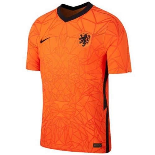 Men's Official Netherland National Team Home Jersey Orange
