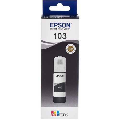 103 Ecotank Black Ink Bottle 65ml